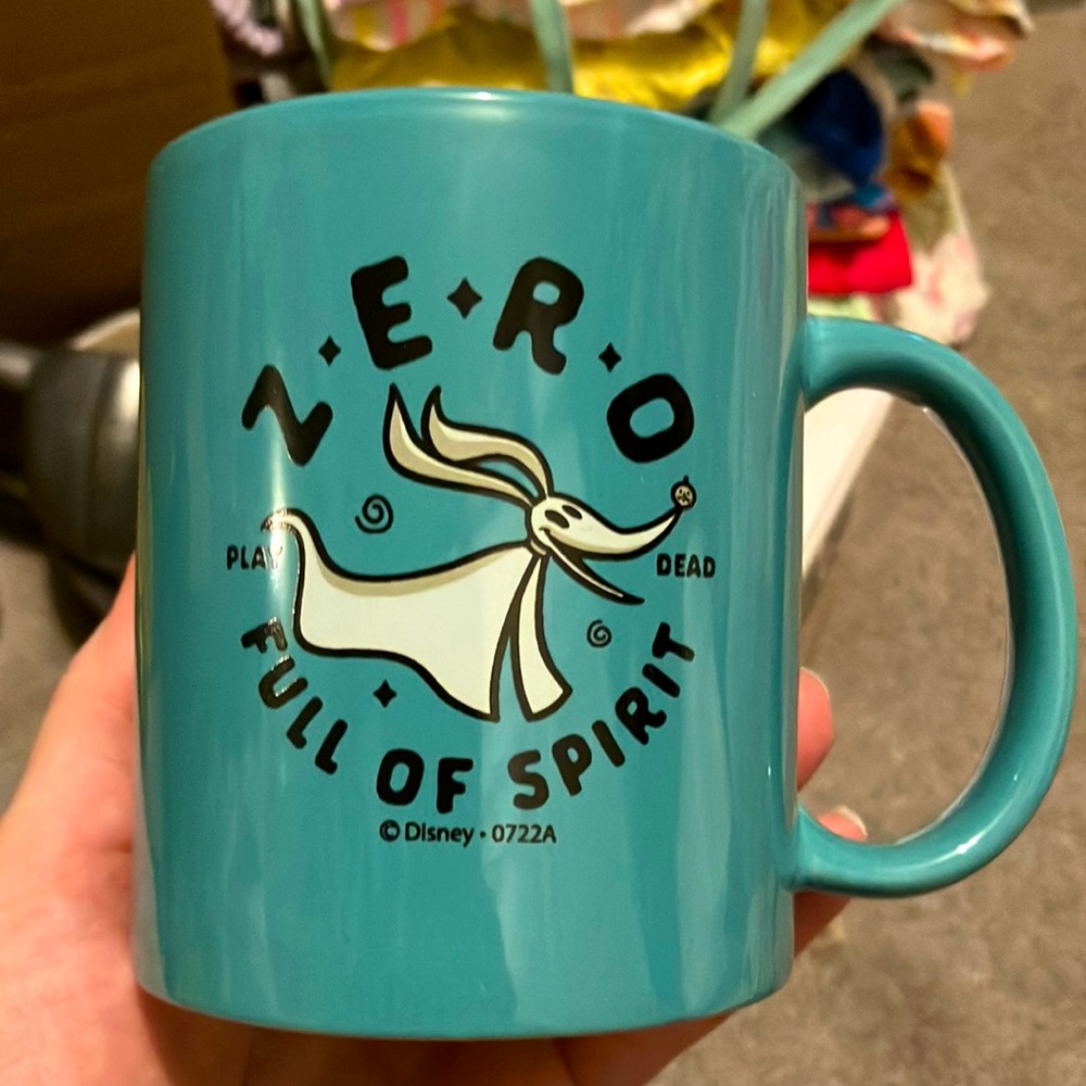 Zero mug nightmare before Christmas Disney